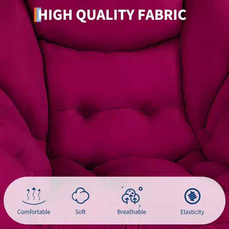 Lazy Chair for Living Room,Modern Large Accent Lounge Armchair with Side Pocket,Comfy Leisure Sofa Reading Chair,for Bedroom,Dorm Rooms and Office