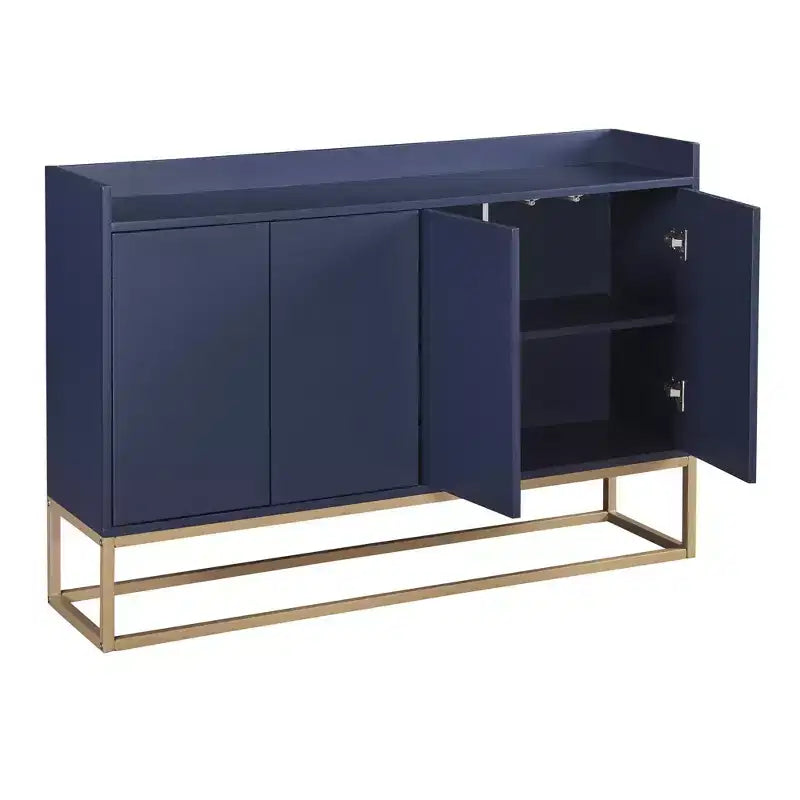 Hostack Modern Sideboard Elegant Buffet Cabinet with Large Storage Space for Dining Room, Entryway