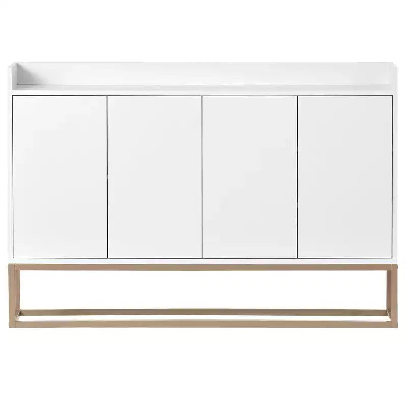 Hostack Modern Sideboard Elegant Buffet Cabinet with Large Storage Space for Dining Room, Entryway