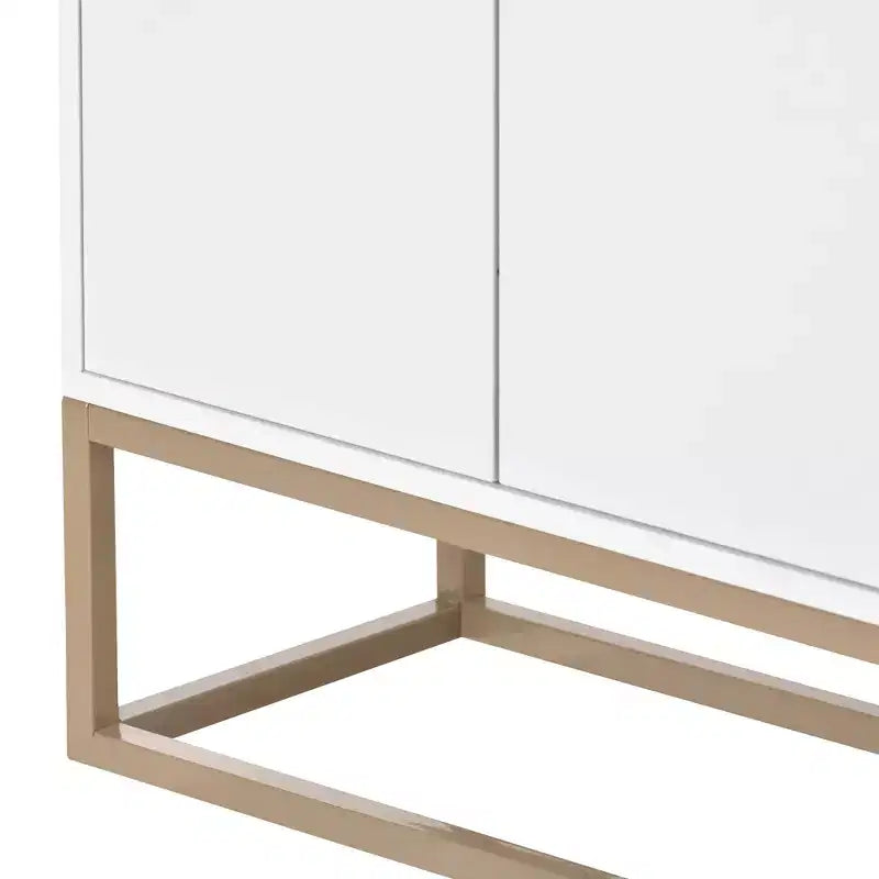 Hostack Modern Sideboard Elegant Buffet Cabinet with Large Storage Space for Dining Room, Entryway