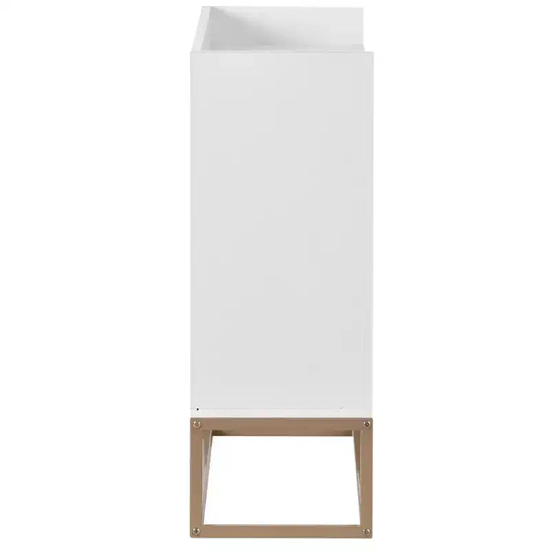 Hostack Modern Sideboard Elegant Buffet Cabinet with Large Storage Space for Dining Room, Entryway