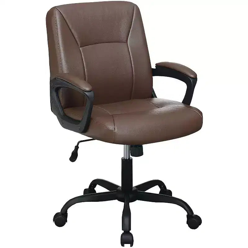 Okak Modern Office Chair, Desk Chair with Adjustable Height and Five Wheels Support, Computer Chair for Office, Home
