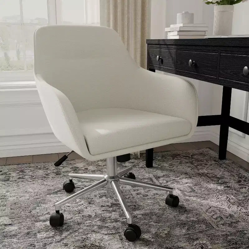Martha Stewart Rayna Upholstered Office Chair