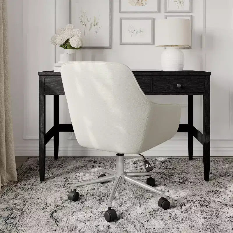 Martha Stewart Rayna Upholstered Office Chair