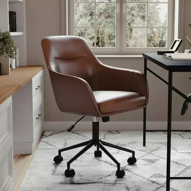 Martha Stewart Rayna Upholstered Office Chair