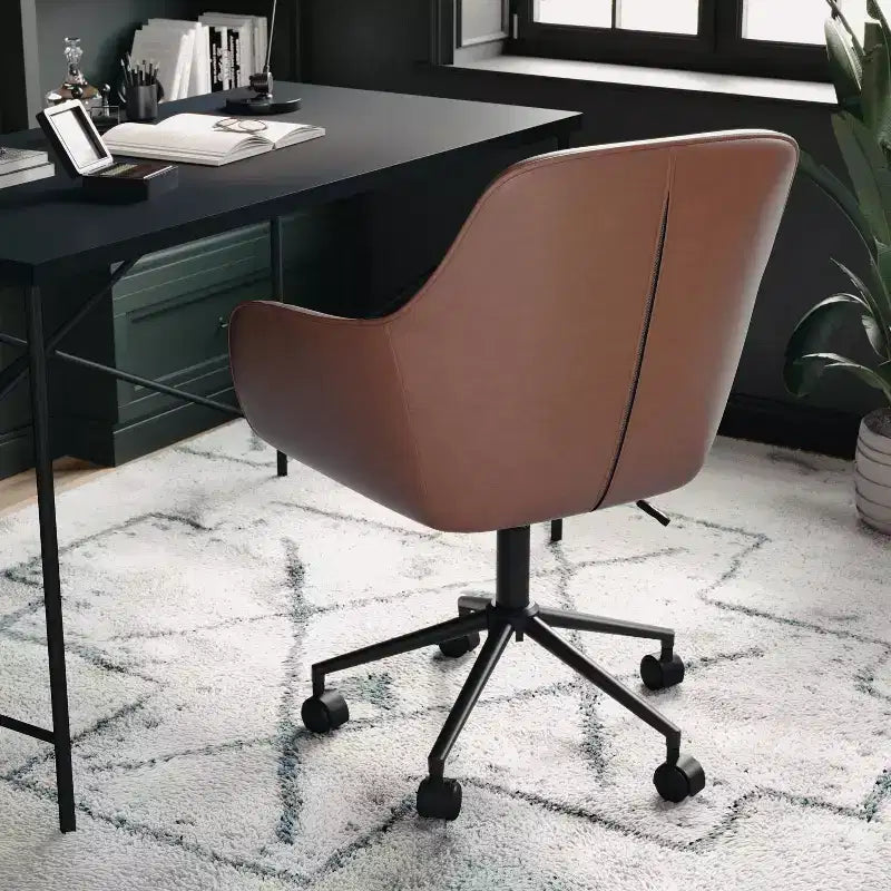 Martha Stewart Rayna Upholstered Office Chair
