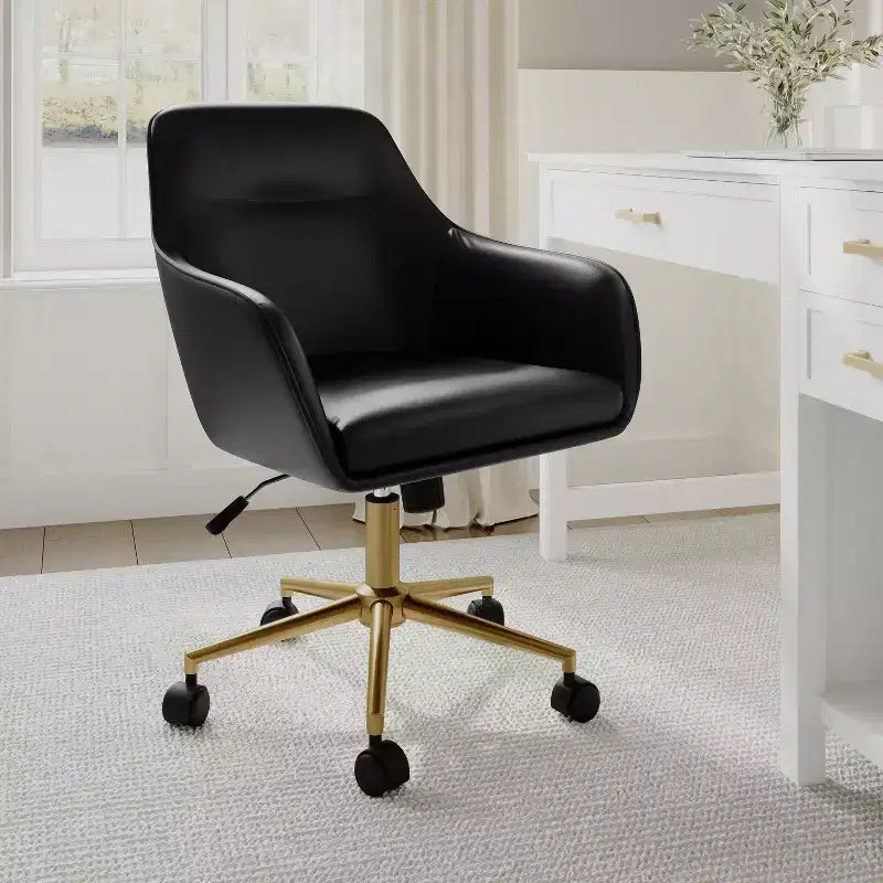 Martha Stewart Rayna Upholstered Office Chair
