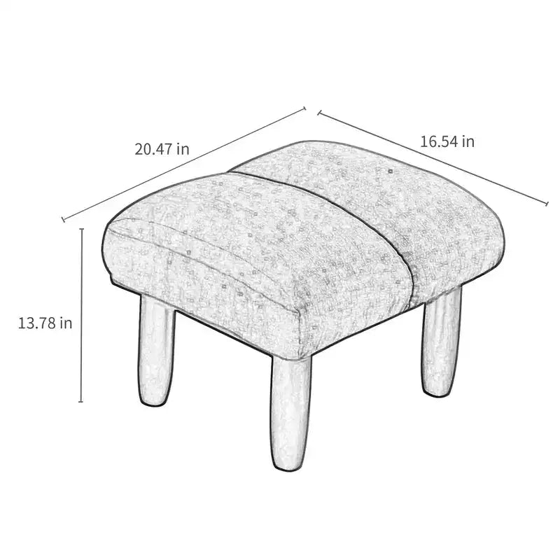 FurnitureR Swivel Floor Lounge Chair with Ottoman, Adjustable Reclining Lazy Chair with Footrest, Meditation Gaming Chair for Living Room Bedroom