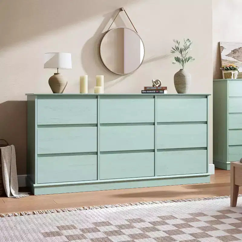9/12 drawer chest of drawers for bedroom,chest of drawers with Deep drawers,Large chest of drawers for closet with Wide Top,Wooden chest of drawers
