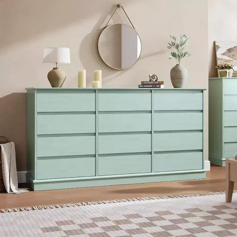 9/12 drawer chest of drawers for bedroom,chest of drawers with Deep drawers,Large chest of drawers for closet with Wide Top,Wooden chest of drawers