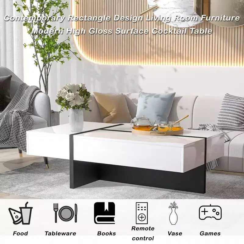 Rectangle Coffee Table for Living Room